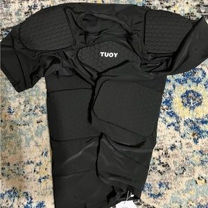 Men’s padded compression shirt.